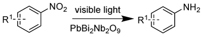 硝基苯类有机物的光催化加氢及其机理研究